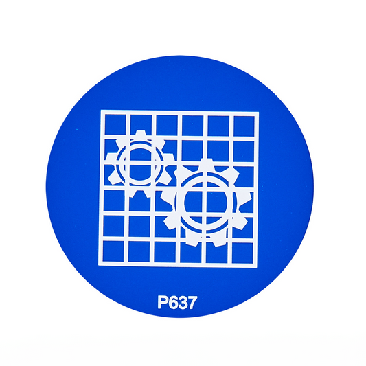 'Do Not Operate Without Cover in Place' Decal P637