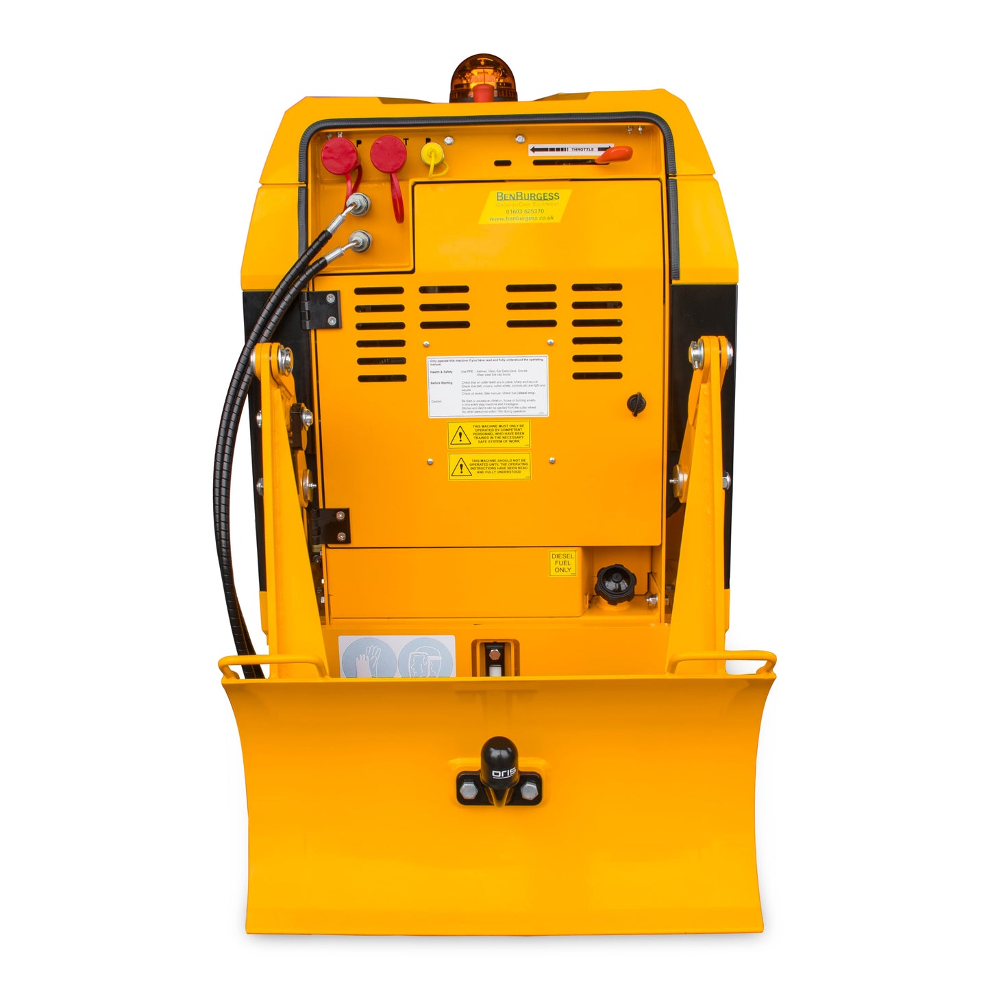 Laski 56RX Radio Controlled Stump Grinder bb-laski