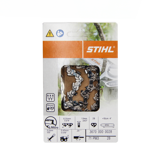 STIHL GTA 26 1/4″ 1.1mm 10cm Bar Chain Loop