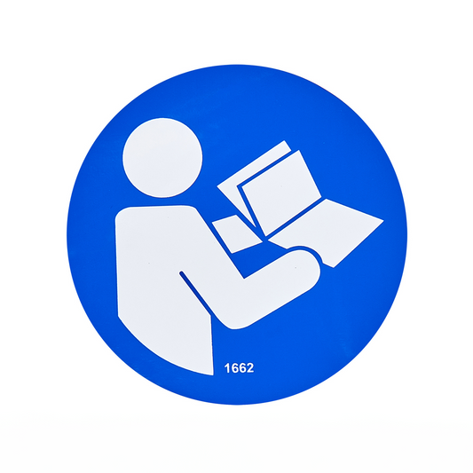 Timberwolf Operating Instructions Decal ID1662