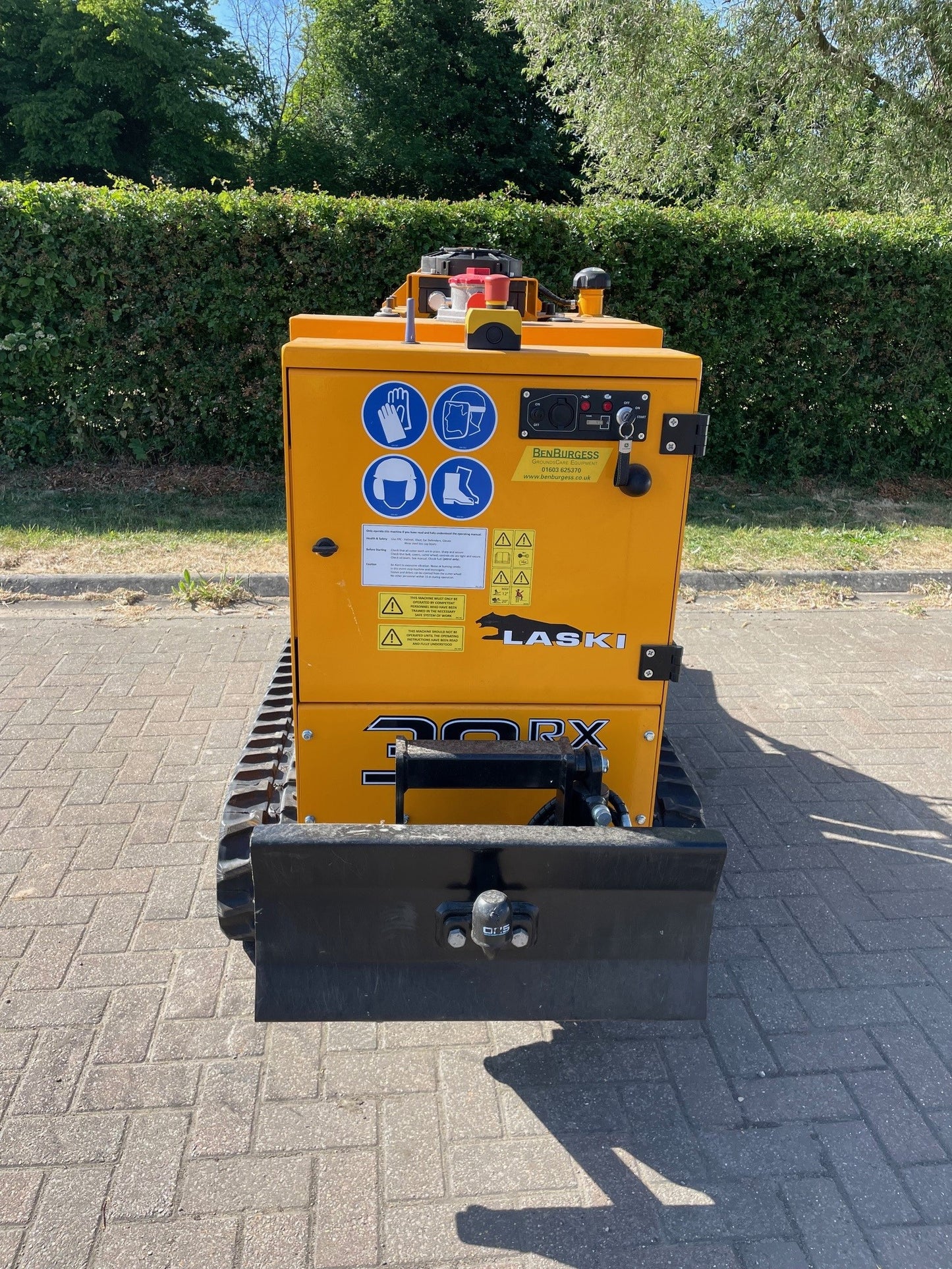 38RX Tracked Stump Grinder