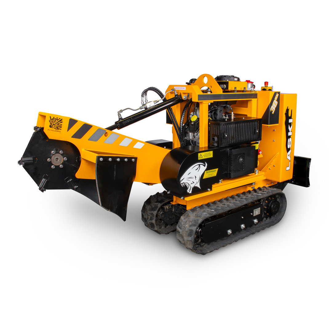 Radio Controlled Stump Grinders | Laski Industry-leading Stump Grinders