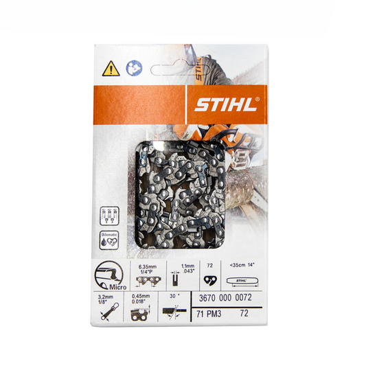 STIHL 14″ Saw Chain Loop PM3 1/4″P 36700000072